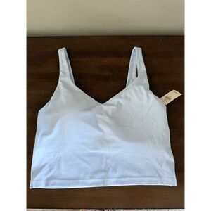 Aerie baby blue athletic bra tank small NWT